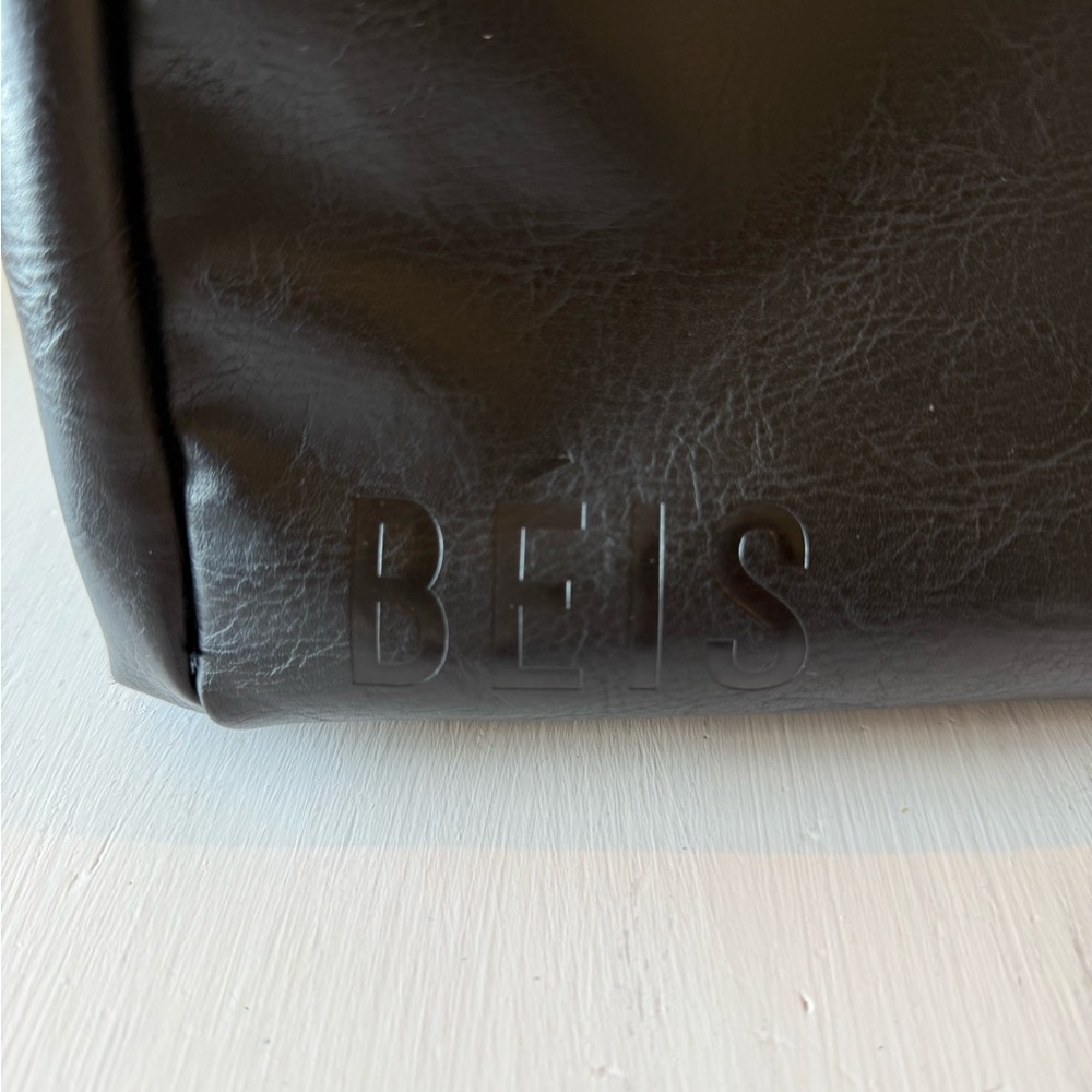 Beis The Backpack Bag in Black - Picture 4 of 11